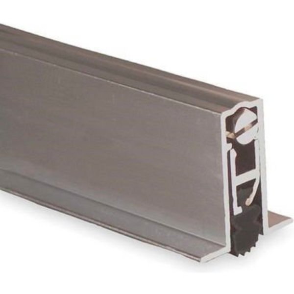 Yale Commercial Pemko Door Bottom W/ Pemkoprene Insert 36"L x 1-5/16"W Mill Aluminum 85667